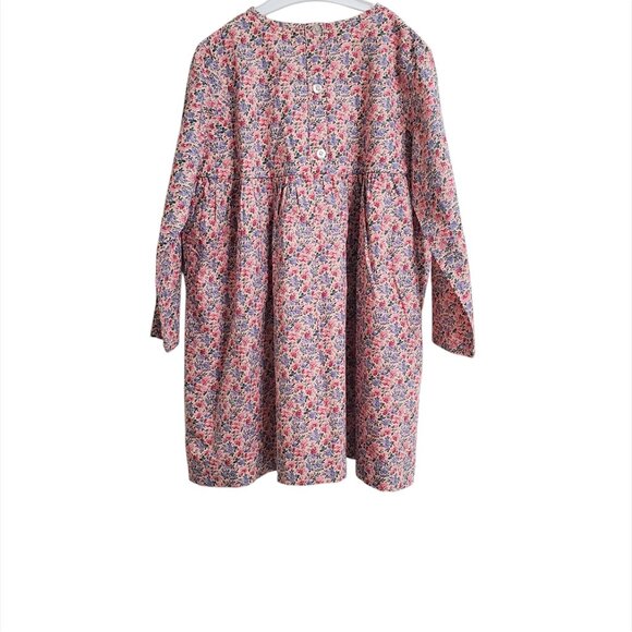 Louise Misha Girl's Roulotta Dress Blush Floral World Size 5Y Long Sleev… - Picture 3 of 13